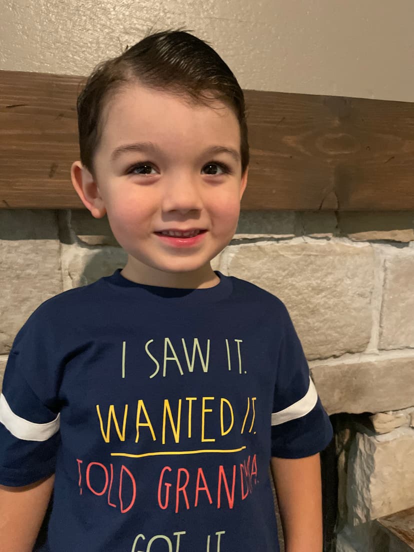 Original child photo before transformation