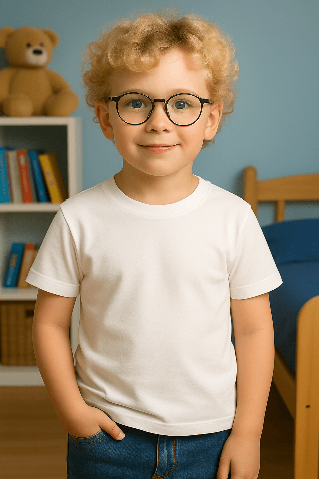Original child photo used to create personalized book