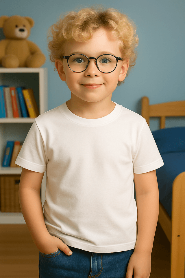 Example child photo for storybook