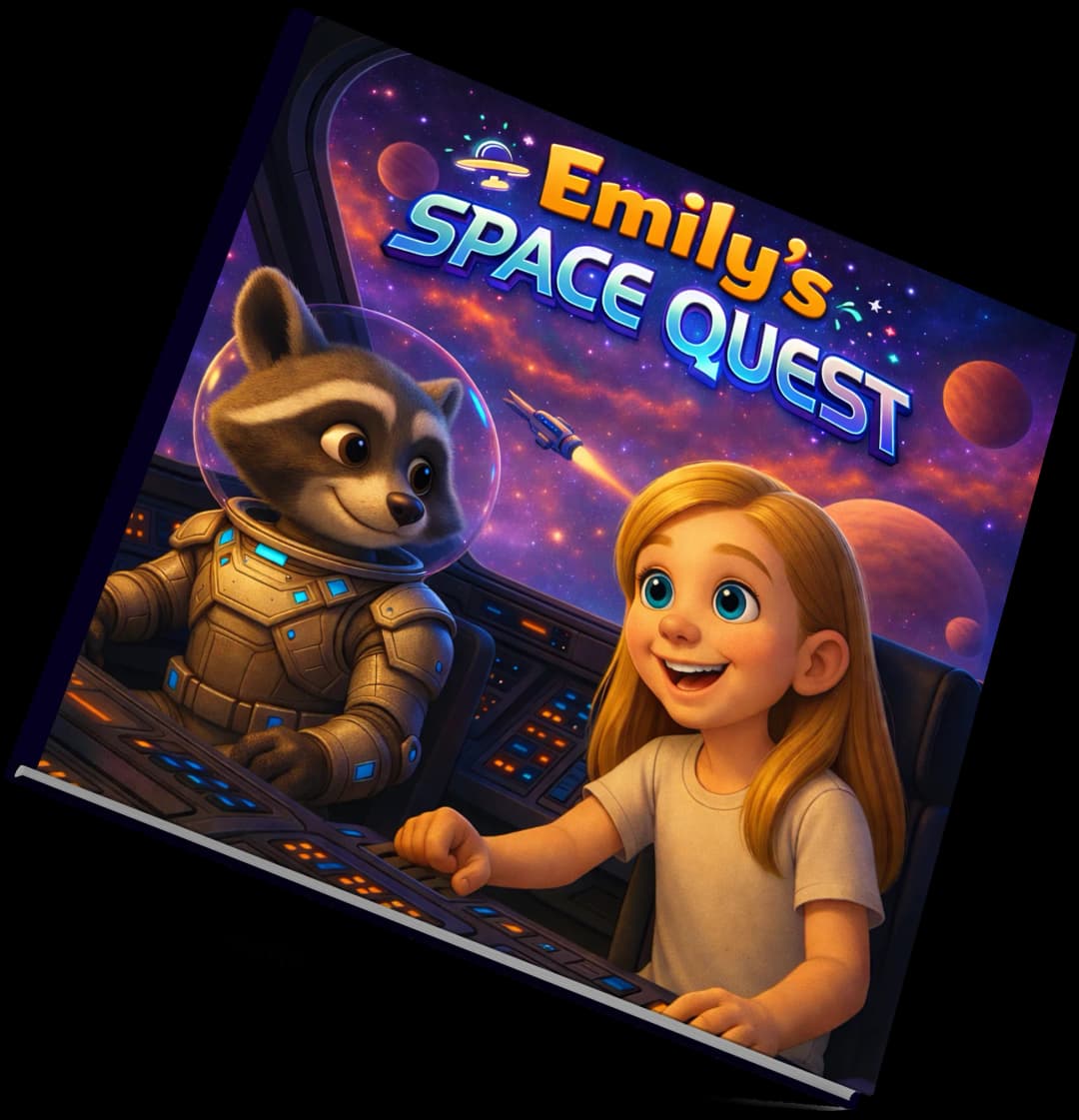 Emily's Space Quest - Personalized storybook
