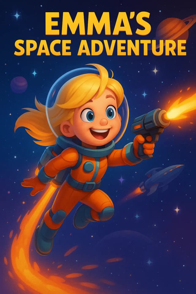 Finished personalized storybook