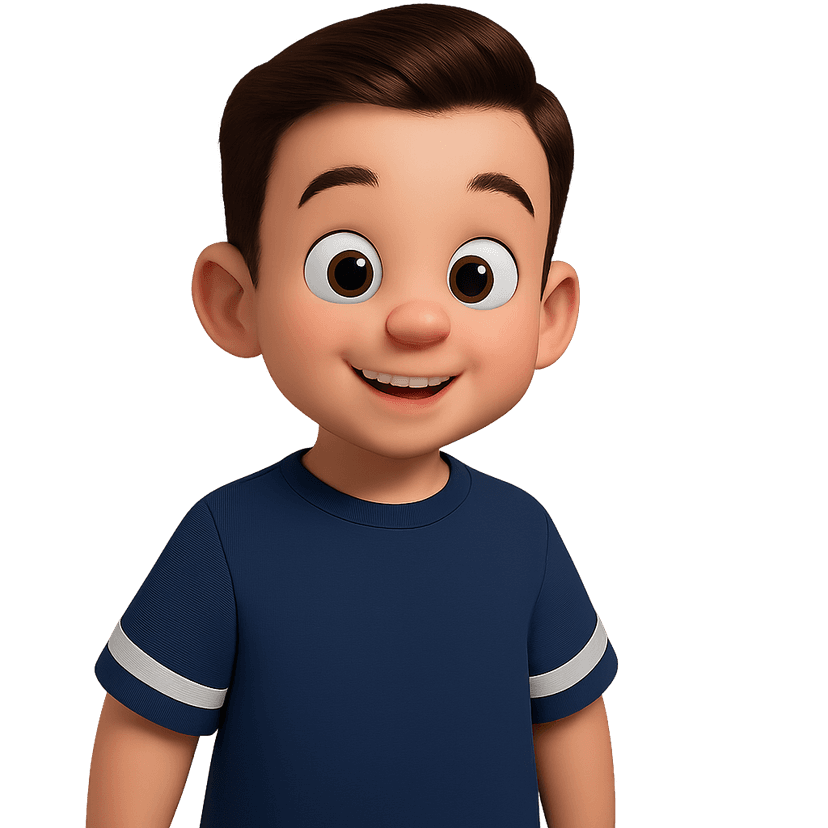 AI-generated storybook character from photo