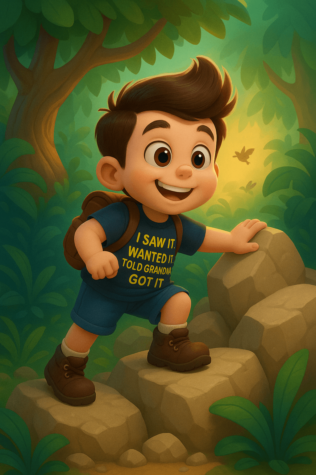 AI style transfer example