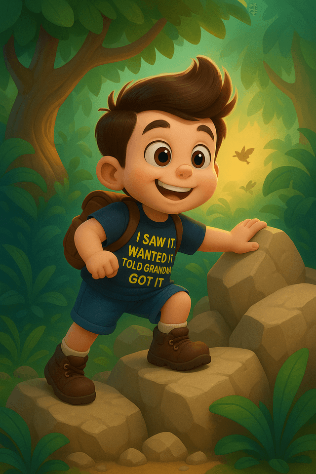 AI-styled character example