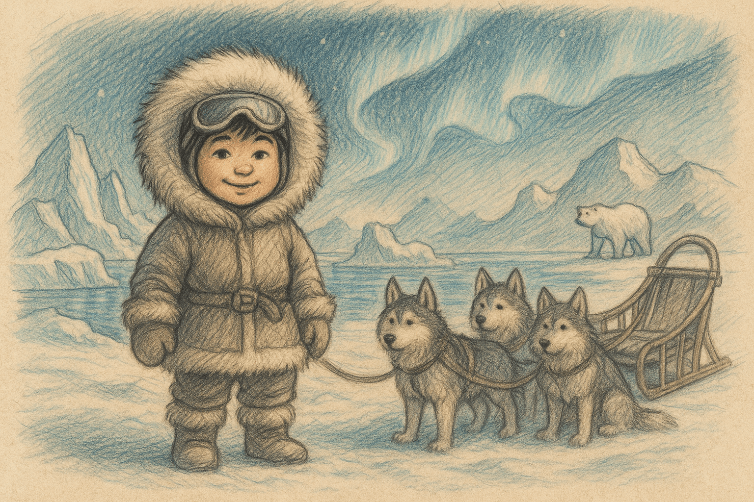 Arctic Explorer Personalized Children's Book