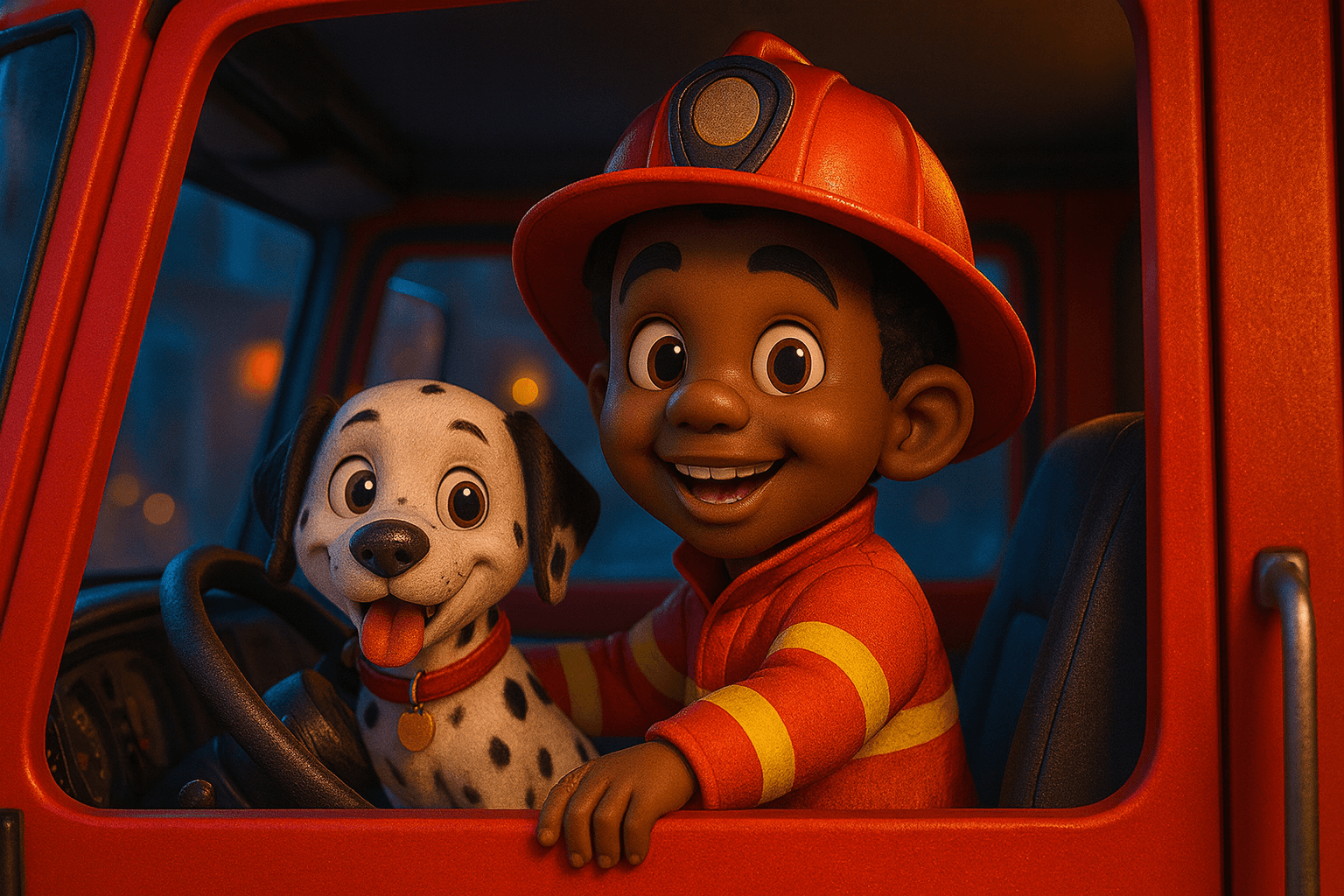 Fire Fighter Hero Adventure Example