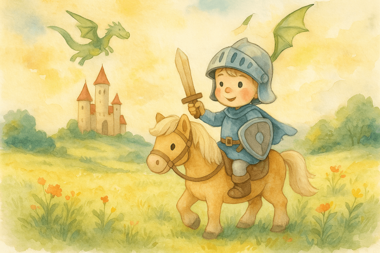 Knight's Quest Personalized Children's Book