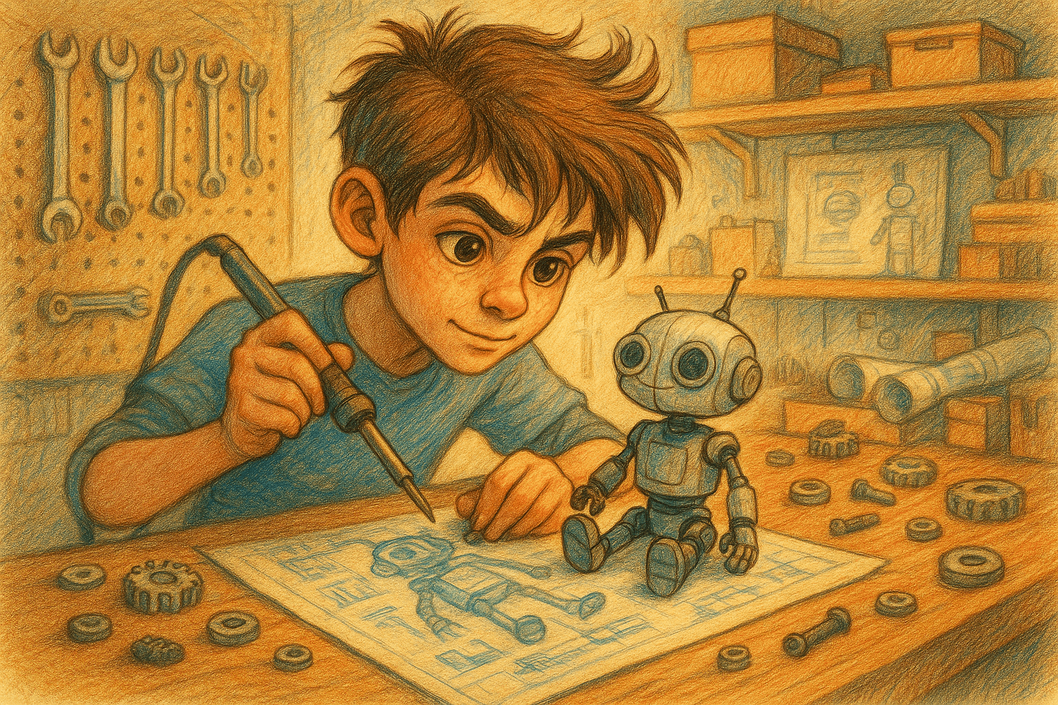 Robot builder adventure