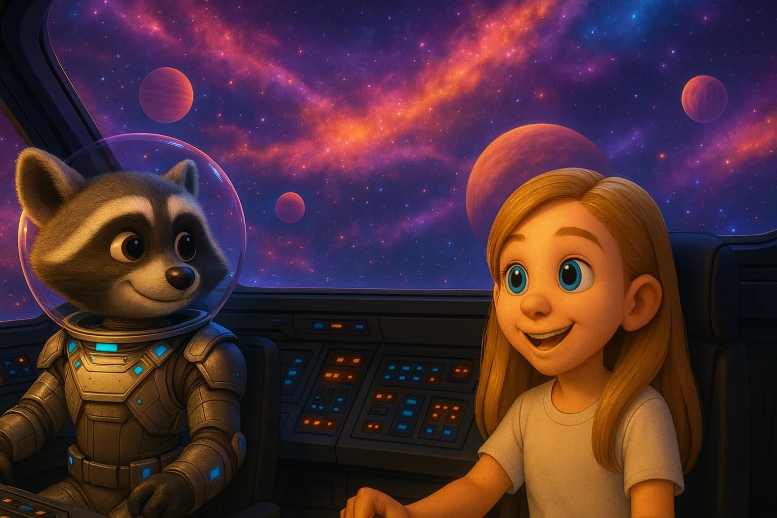 Into space & science